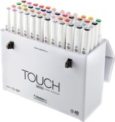 Touch Twin Marker Pen Set 48 X Assorted Colours