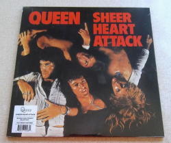 Queen Sheer Heart Attack Vinyl Sealed 180 Gram Heavyweight Vinyl