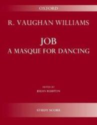 Job - A Masque For Dancing Sheet Music Study Score