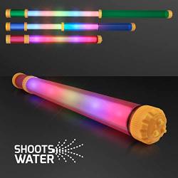 Light Up Water Cannon Blasters With Multicolor Flashing LED Lights