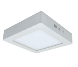 6W Cool White Square Surface Mount LED 120X120X40MM 85-265VAC