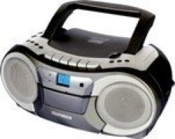 Telefunken Portable Radio CASSETTE+CD+MP3 Playback 2X1.5W