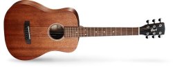 Ad MINI M Standard Series Travel Acoustic Guitar With Bag Natural