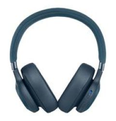 JBL E65BTNC Wireless Noise-cancelling Headphones Blue