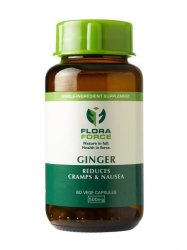 Flora Force Ginger 60 Capsules