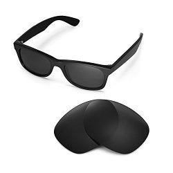 Walleva Replacement Lenses For Ray-ban Wayfarer RB2132 52MM Sunglasses - Multiple Options Available Black - Polarized