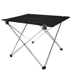 Portable Camping Outdoor Folding Picnic Table - Silver