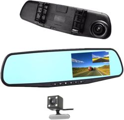 4.3" HD Rearview Mirror Car Dvr Reversing Kit