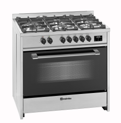 90CM Freestanding Gas Electric Stove - Stainless Steel