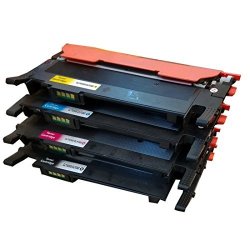 2INKJET 4 Pack Replacement For Samsung CLT-K406S C406S M406S Y406S 406 B c m y Toner Cartridge For Xpress C410W C460FW CLX-3305FW 3305FN 3305W CLP-365W ....