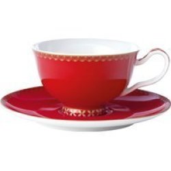 Maxwell & Williams Maxwell And Williams Teas And C& 39 S Classic Cup And Saucer 200ML Cherry Red