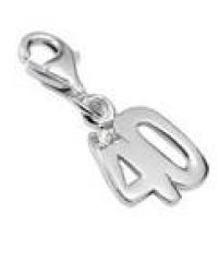 C423-C3112 - 925 Sterling Silver 40 Dangle Charm