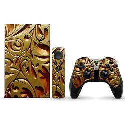 Mightyskins Protective Vinyl Skin Decal For Nvidia Shield Tv Wrap Cover Sticker Skins Mosaic Gold