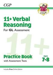 New 11+ Gl Verbal Reasoning Practice Book & Assessment Tests - Ages 7-8 With Online Edition Paperback