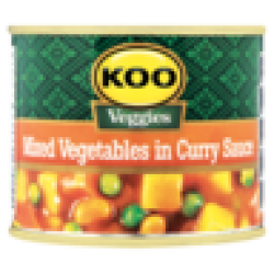 Koo Mixed Vegetables In Curry Sauce Can 215G