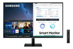 Samsung 32" Uhd Smart Monitor With Mobile Connectivity And Smart Tv Apps