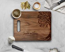 Krezy Case Wooden Cutting Board Bride Gift Bridal Shower Gifts Kitchen Decor- Wedding Gifts For The Couple -cute Cutting Board Wedding Gift Christmas Gift