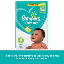 nappies size 3 pampers