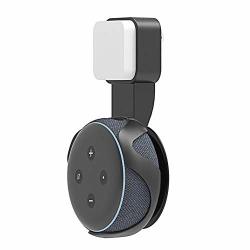 Wall Holder Mount Stand Echo DOT3 Low Profile Avoid Sound Holder For Alexa Echo Dot 3RD Gen For For Kitchen Bathroom Carport
