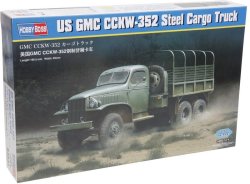 - 1 35 - Us Gmc CCKW-352 Steel Cargo Truck Plastic Model Kit