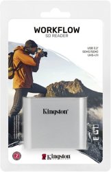 Kingston - USB 3.2 GEN1 Workflow Dual-slot Sdhc sdxc Uhs-ii Card Reader