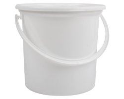 Agrinet 1L Plastic Bucket With Lid - 4 Pack