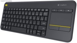 Logitech Logi K400 920-007145 K400 Plus Wireless Touch Keyboard Multi Touch Touchpad