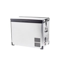 Snomaster 42L Portable Fridge Freezer 12 220VOLT Single Compartment - Stainless Steel