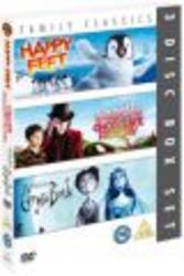 Happy Feet charlie And The Chocolate Factory corpse Bride dvd