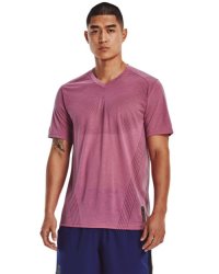Men's Ua Breeze Run Anywhere T-Shirt - Pace Pink Md