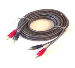 R To 2R High Performance Car Audio Rca Cable - 5M