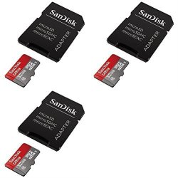 3 X Quantity Of Gopro Hero 4 Black 32GB Micro Sd Memory Card Sdhc Ultra Class 10 With Adapter Up To 48MB S - Fast