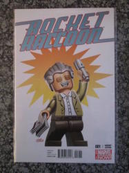 Rocket Raccoon 1 Stan Lee Lego Variant Nm 1st Printing - 2014 Collector's Issue