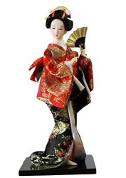 George Jimmy Japanese Traditional Beautiful Kimono Geisha maiko DOLL GIFTS DECORATION-05