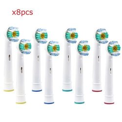 Sorliva Replacement Toothbrush Heads Soft Bristle Pro Toothbrush Heads For Oral B Braun Oral B Precision Clean Deep Sweep Professional Care Pro Health SB18A