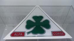Alfa Romeo Bubble Sticker - Green Clover Free Shipping In Sa