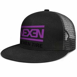 Tyyin Nexen-tire-logo Men Women Hip-hop Flat Bill Mesh Dad Hat Adjustable Golf Cap Snapback