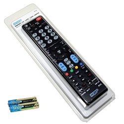 Hqrp Remote Control For LG 32LB4D 32LB9D 32LC2D 32LC2DC 32LC5DC 32LC5DCS 32LD520 32LE5300 Lcd LED HD Tv Smart 1080P 3D Ultra 4K + Hqrp