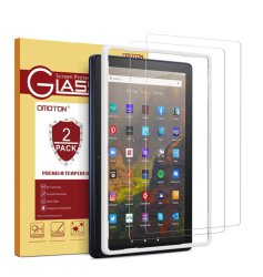 Amazon Fire HD 10" Tablet 2021 Tempered Glass Screen Protector 2PK Omoton