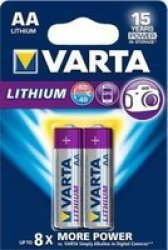 Varta 2 Pack Aa Lithium Batteries