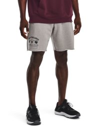 Men's Project Rock Home Gym Heavyweight Terry Shorts - Pewter Light Heather XL
