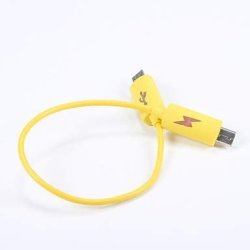 Azazaz Ab Useful Phone Accessory Emergency Charging Charger Cable Line Micro USB For Android Phone Orange