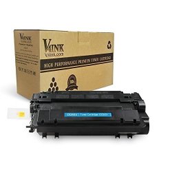 V4INK Compatible Toner Cartridge Replacement For Hp CE255X 55X Black 1-PACK For Use With Hp Laserjet P3010 P3011 P3015 P3015DN P3015X Hp Enterprise 500