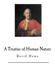 A Treatise Of Human Nature: David Hume