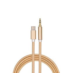 Type C To 3.5MM Audio Aux Jack Adapter Awoger USB C Male To Stereo 3.5MM Male Extension Headphone Audio Stereo Cord Adapter Cable For