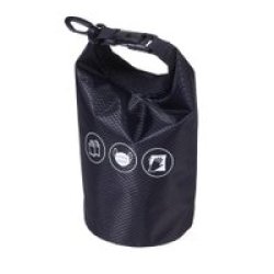 Hygiene Kit In Waterproof Bag: Gloves Masks Alcohol Swabs - Black