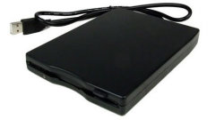 External Usb 1.44mb Floppy Disk Drive - Black