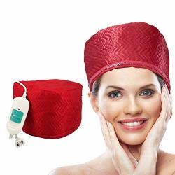Pinjaze - Hair Care Hat - Hair Steamer Cap - With 2 Level Temperature Control Thermal Cap For Home Hair Spa Hair Steamer Cap