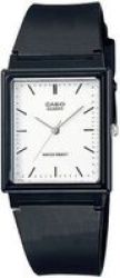 Casio Square Face Analogue Resin Wrist Watch Black And White