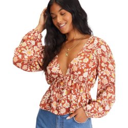 Billabong Time Goes By Printed Blouse